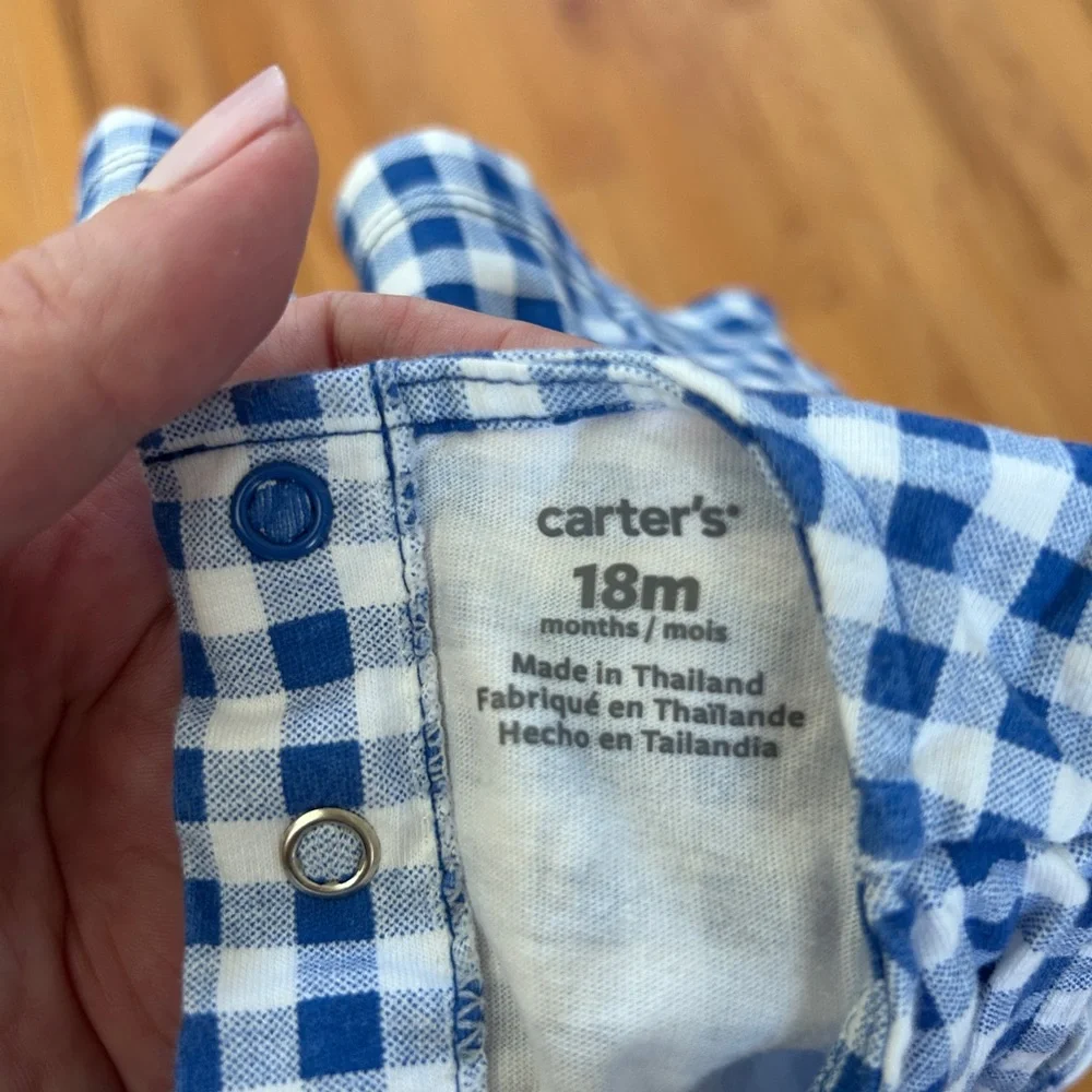 Carters cute gingham